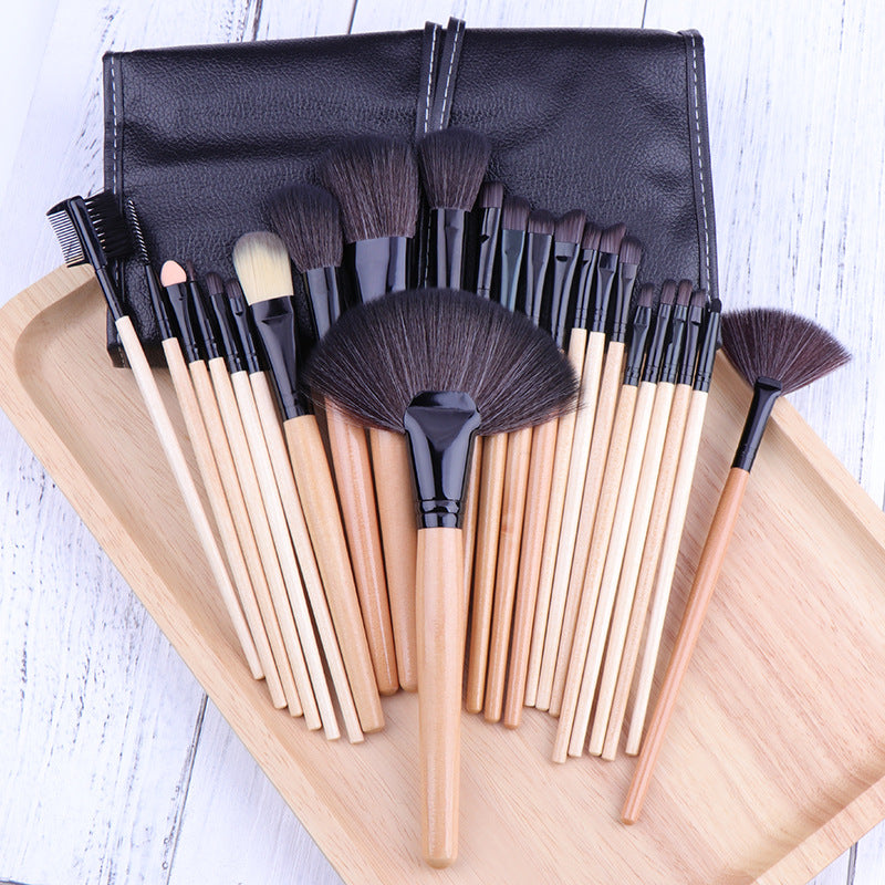 24 Makeup Brushes Set Portable Storage Bag 24 Makeup Brushes Set Portable Storage Bag